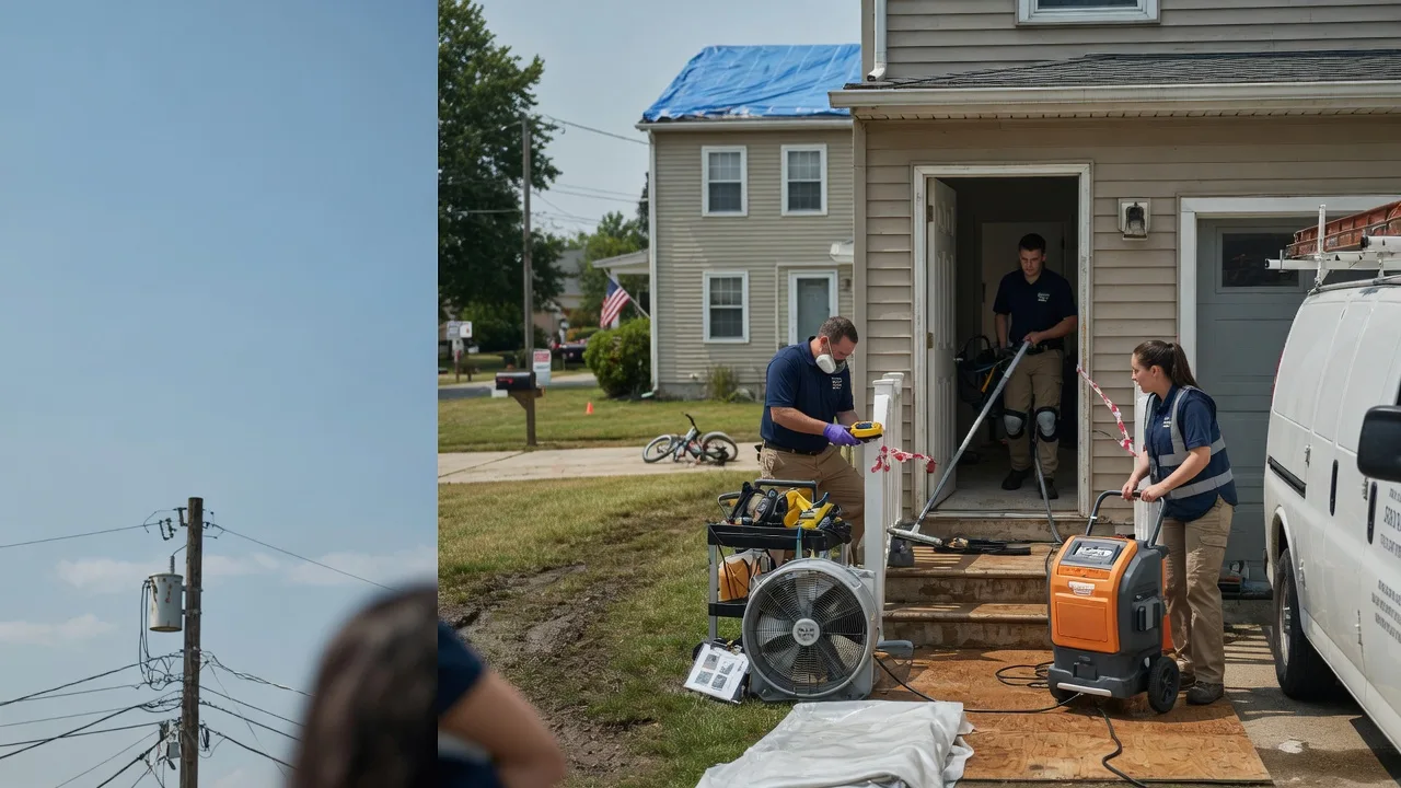 Water Damage Repair in Wood, SD near me